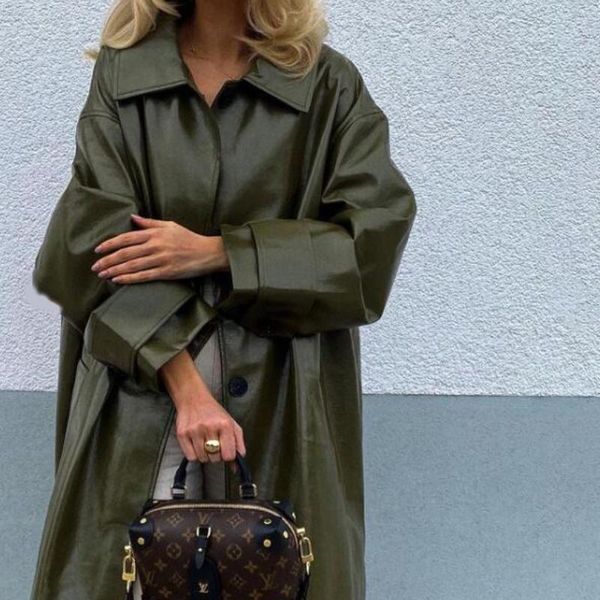 women's trench coats holiwind 2021 fashion autumn casual single breasted olive green long coat chic female windbreaker, Tan;black
women's trench coats holiwind 2021 fashion autumn casual single breasted olive green long coat chic female windbreaker, Tan;black