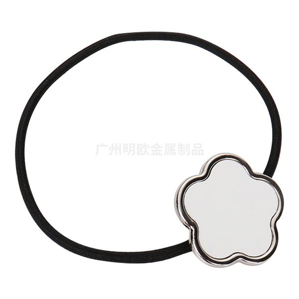 factory wholesale heat transfer metal head diy high elastic black rubber band hair rope party gift
factory wholesale heat transfer metal head diy high elastic black rubber band hair rope party gift
