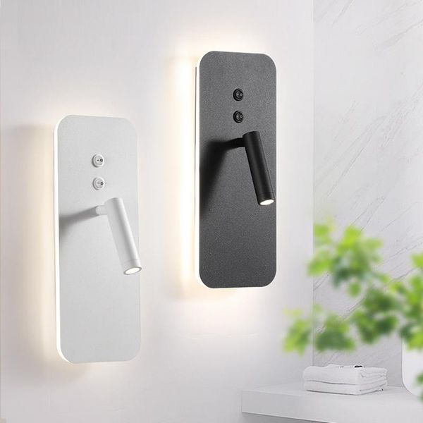 modern minimalist double lamps switch bedroom led wall lamp el bedside reading
modern minimalist double lamps switch bedroom led wall lamp el bedside reading