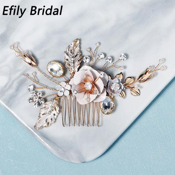 hair clips & barrettes efily bridal wedding accessories crystal flower combs for women bride headpiece bridesmaid party jewelry gift, Golden;silver
hair clips & barrettes efily bridal wedding accessories crystal flower combs for women bride headpiece bridesmaid party jewelry gift, Golden;silver