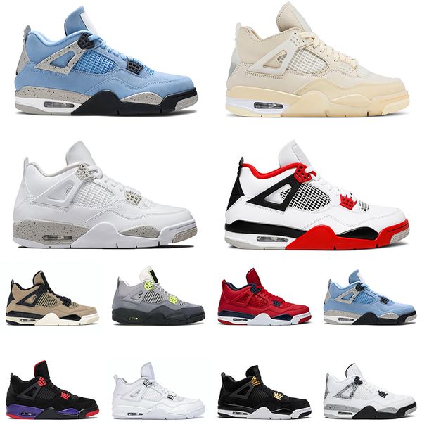 4 og fire red basketball shoes 4s white oreo university blue black cat mens womens trainer sports sneakers
4 og fire red basketball shoes 4s white oreo university blue black cat mens womens trainer sports sneakers
