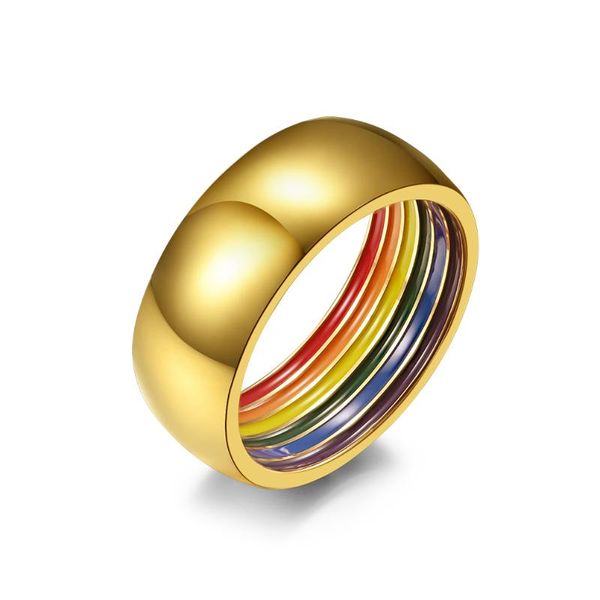 wedding rings fashion stainless steel iridescence ring couples men and women trendy simple punk jewelry gift 10180, Slivery;golden
wedding rings fashion stainless steel iridescence ring couples men and women trendy simple punk jewelry gift 10180, Slivery;golden