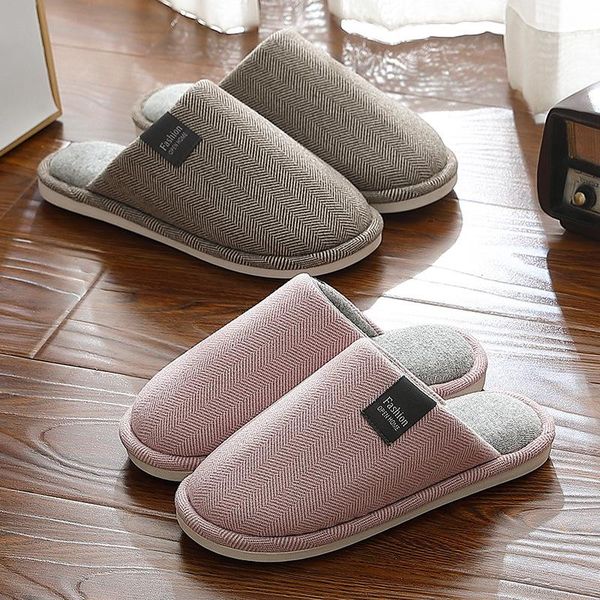 men cotton slipper female autumn & winter home couples anti-slip warm solid color indoor floor male cross border slippers, Black
men cotton slipper female autumn & winter home couples anti-slip warm solid color indoor floor male cross border slippers, Black