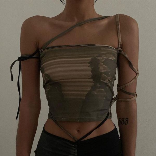 women's tanks & camis heziowyun y2k high street tank bandage vest lace up neck hanging thin summer slimming dye cropped straps t-shirt, White
women's tanks & camis heziowyun y2k high street tank bandage vest lace up neck hanging thin summer slimming dye cropped straps t-shirt, White