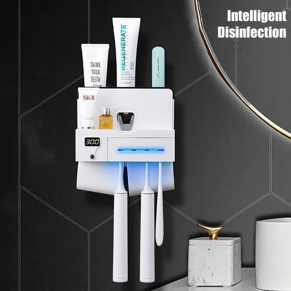 toothbrush holder home sterilizer multifunction storage rack toothpaste squeezers bathroom accessories sets bath accessory set
toothbrush holder home sterilizer multifunction storage rack toothpaste squeezers bathroom accessories sets bath accessory set
