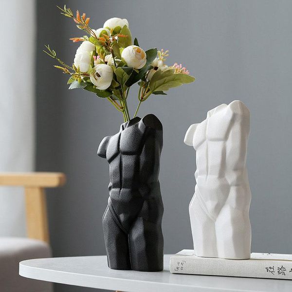 vases european style human body vase modern home decoration flower arrangement ornaments creative office ceramic crafts
vases european style human body vase modern home decoration flower arrangement ornaments creative office ceramic crafts
