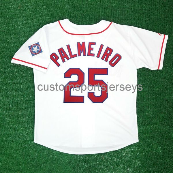 men women youth embroidery rafael palmeiro 1999 home white jersey w/ team patch all sizes, Black
men women youth embroidery rafael palmeiro 1999 home white jersey w/ team patch all sizes, Black