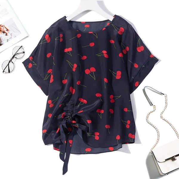 coat women's 100% pure silk shirt blouse round neck short sleeves tied bottom navy cherry jn202, Tan;black
coat women's 100% pure silk shirt blouse round neck short sleeves tied bottom navy cherry jn202, Tan;black