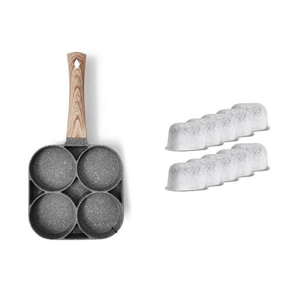 pans 1 set 4 hole omelet pan wooden handle frying pot non-stick cooking breakfast & 10pcs non-woven bamboo charcoal filters
pans 1 set 4 hole omelet pan wooden handle frying pot non-stick cooking breakfast & 10pcs non-woven bamboo charcoal filters