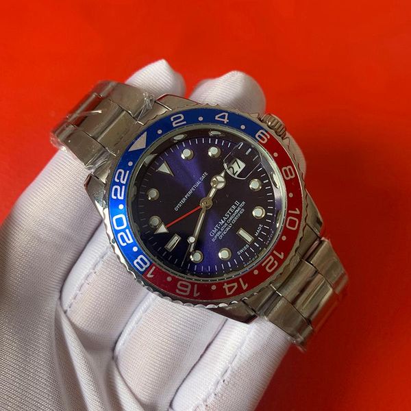wristwatches men's watches gmt-master ii mechanical stainless steel oyster peretual date luxury automatic watch relogio masculino, Slivery;brown
wristwatches men's watches gmt-master ii mechanical stainless steel oyster peretual date luxury automatic watch relogio masculino, Slivery;brown