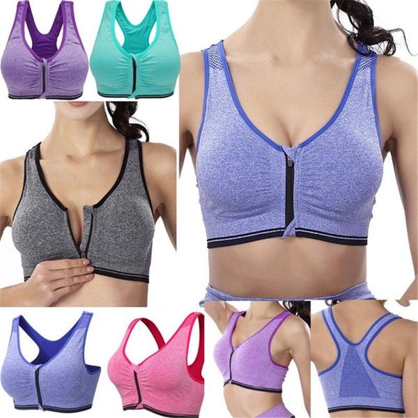 yoga outfit women front zipper sports bra wire anti-sweat quick dry breathable sportswear push up fitness running gym
yoga outfit women front zipper sports bra wire anti-sweat quick dry breathable sportswear push up fitness running gym