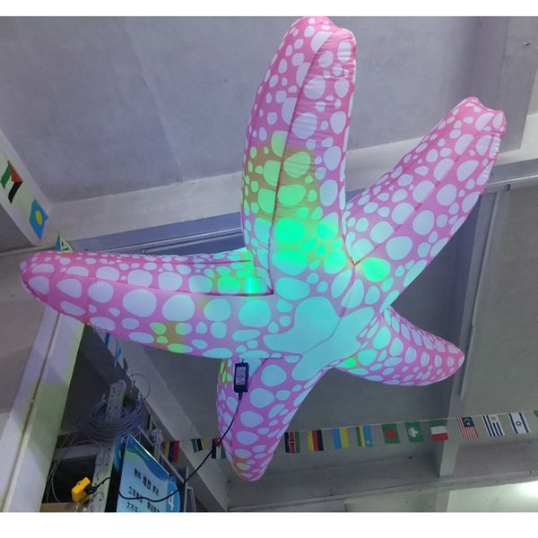 romantic led lighting 1.5/2/3 meters dia inflatable starfish marine animal seafood customized hanging decorative for wedding ,event,party
romantic led lighting 1.5/2/3 meters dia inflatable starfish marine animal seafood customized hanging decorative for wedding ,event,party