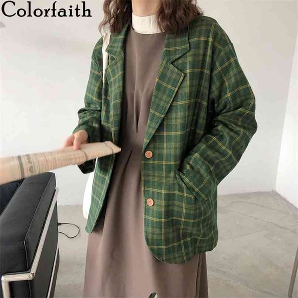 autumn winter women's blazers oversize plaid buttons pockets jackets checkered vintage lady wild jk1189 210427, White;black
autumn winter women's blazers oversize plaid buttons pockets jackets checkered vintage lady wild jk1189 210427, White;black