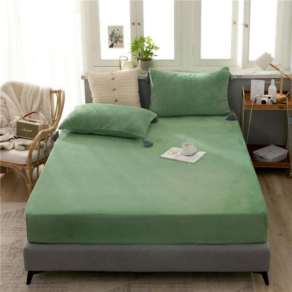 sheets & sets 1pc nordic velvet tatami coverlet cover solid fitted bed sheet winter warm adults elastic bedding mattress protector only
sheets & sets 1pc nordic velvet tatami coverlet cover solid fitted bed sheet winter warm adults elastic bedding mattress protector only
