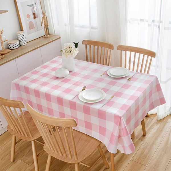 table cloth pvc oil-proof waterproof home kitchen tablecloth plaid easy washable wipe cover mat tapete mantel 
table cloth pvc oil-proof waterproof home kitchen tablecloth plaid easy washable wipe cover mat tapete mantel