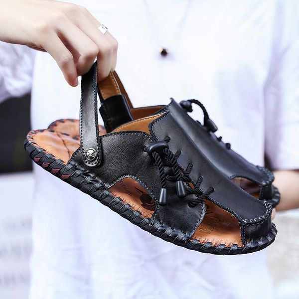 sandals men beach casual slipper 2021 comfortable mens summer leather closed toe man roman outdoor sandal black
sandals men beach casual slipper 2021 comfortable mens summer leather closed toe man roman outdoor sandal black