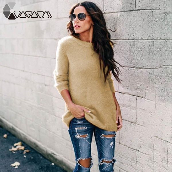 women's sweaters plus size women autumn winter long sleeve o-neck plush warm pullover solid color casual slim knitted streetwear, White;black
women's sweaters plus size women autumn winter long sleeve o-neck plush warm pullover solid color casual slim knitted streetwear, White;black