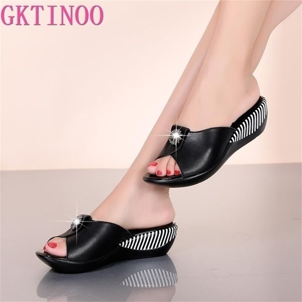gktinoo summer platform flip flops fashion beach shoes woman anti-slip genuine leather sandals women slippers shoe 210310, Black
gktinoo summer platform flip flops fashion beach shoes woman anti-slip genuine leather sandals women slippers shoe 210310, Black
