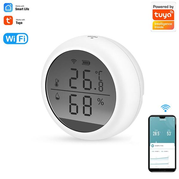 smart home control tuya wifi zigbee temperature and humidity sensor indoor hygrometer thermometer with lcd display support alexa google assi
smart home control tuya wifi zigbee temperature and humidity sensor indoor hygrometer thermometer with lcd display support alexa google assi