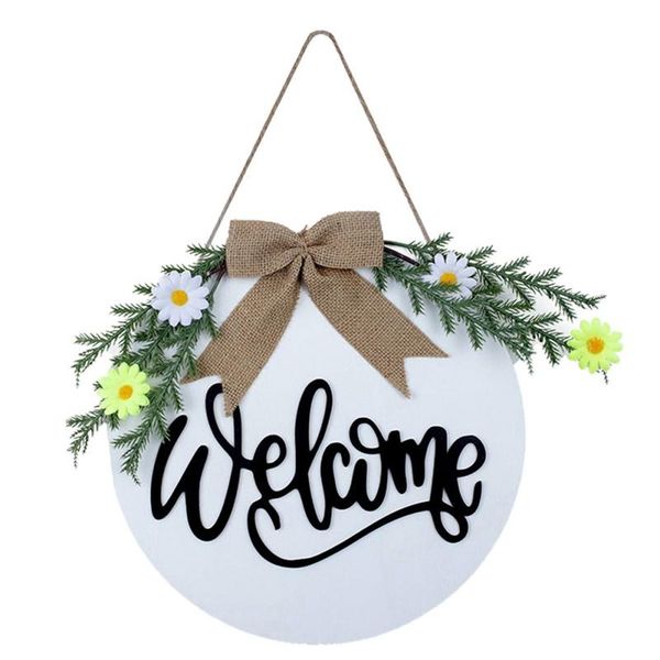 decorative flowers & wreaths welcome sign front door round hanging wood for farmhouse porch spring wall decoration home garden
decorative flowers & wreaths welcome sign front door round hanging wood for farmhouse porch spring wall decoration home garden