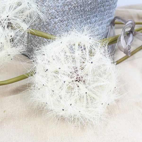decorative flowers & wreaths artificial dandelion ball flower branch fake plastic garden wedding party home floral decoration
decorative flowers & wreaths artificial dandelion ball flower branch fake plastic garden wedding party home floral decoration