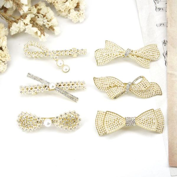hair clips & barrettes retro white korean pearl hairpin bridal headdress simple bow accessories luminous, Golden;silver
hair clips & barrettes retro white korean pearl hairpin bridal headdress simple bow accessories luminous, Golden;silver
