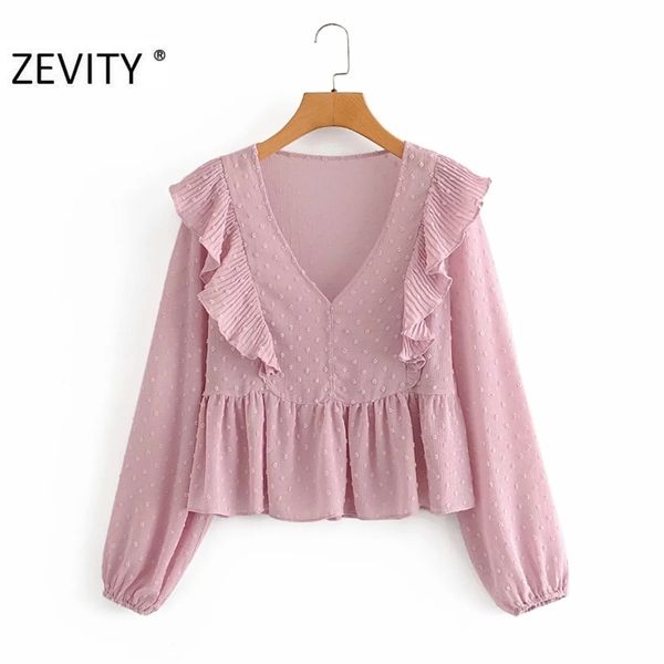 women fashion v neck press pleated ruffles casual smock shirts blouse long sleeve chiffon femininas ls7234 210420, White 
women fashion v neck press pleated ruffles casual smock shirts blouse long sleeve chiffon femininas ls7234 210420, White