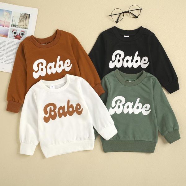 hoodies & sweatshirts born baby boys girls kids casual sweatshirt toddler infant autumn cute letters printed pattern long sleeve o-neck pull, Black
hoodies & sweatshirts born baby boys girls kids casual sweatshirt toddler infant autumn cute letters printed pattern long sleeve o-neck pull, Black