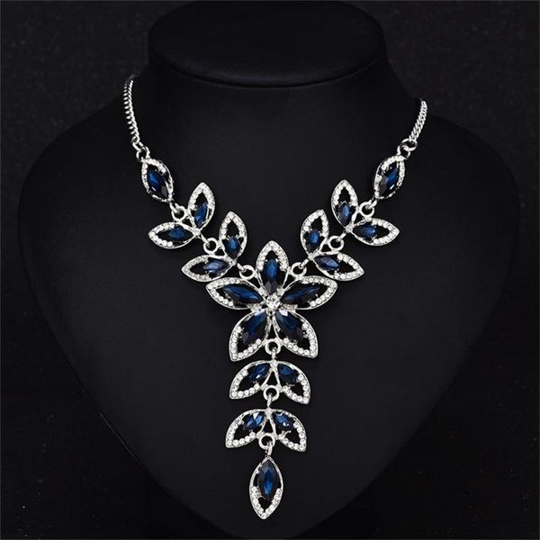 pendant necklaces women's prom jewelry fashion wedding bride bridesmaid chokers crystal neck chain flowers necklace party gift, Silver
pendant necklaces women's prom jewelry fashion wedding bride bridesmaid chokers crystal neck chain flowers necklace party gift, Silver