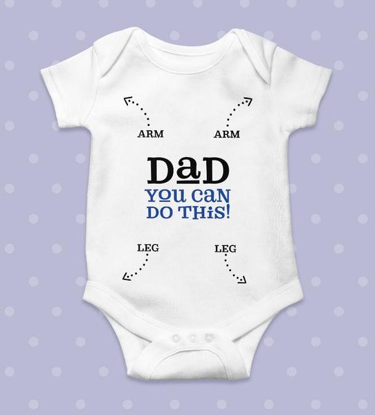 rompers baby girl clothes dad you can do this cotton bodysuit onesie vest boys, Blue
rompers baby girl clothes dad you can do this cotton bodysuit onesie vest boys, Blue