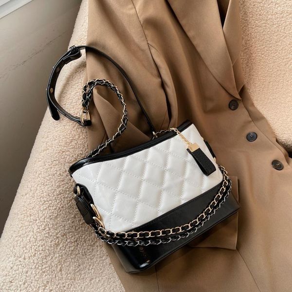 evening bags classic diamond bucket shoulder bag women brand metal chain crossbody trendy ladys satchels
evening bags classic diamond bucket shoulder bag women brand metal chain crossbody trendy ladys satchels