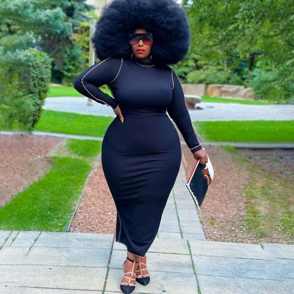 plus size dresses haoohu long elegant women dress 5xl full sleeve bodycon skinny big large christmas robe vestidos mujer, Black
plus size dresses haoohu long elegant women dress 5xl full sleeve bodycon skinny big large christmas robe vestidos mujer, Black