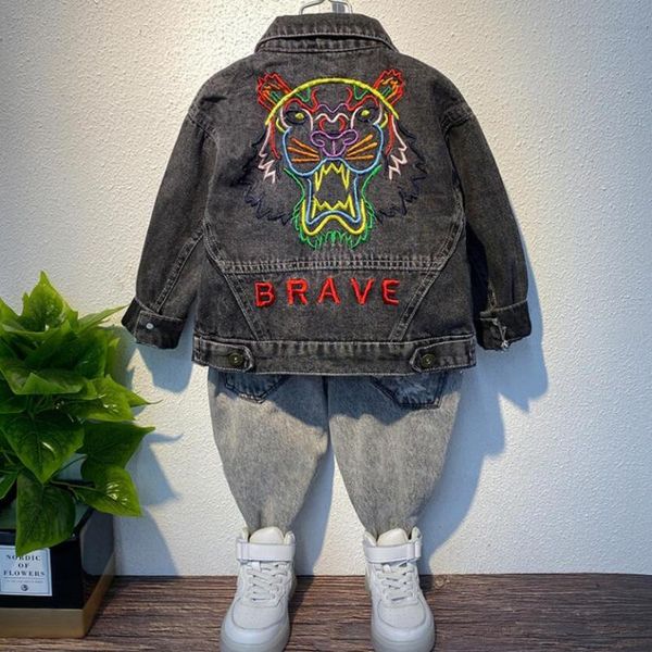 kids baby boys denim jacket autumn jackets for outerwear coats children clothing 2- 6 year, Blue;gray
kids baby boys denim jacket autumn jackets for outerwear coats children clothing 2- 6 year, Blue;gray