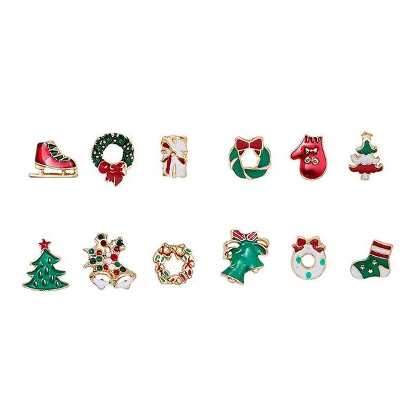 pins, brooches christmas fashion cartoon cute dripping oil tree bell garland candy brooch collar pin set ornaments, Gray
pins, brooches christmas fashion cartoon cute dripping oil tree bell garland candy brooch collar pin set ornaments, Gray