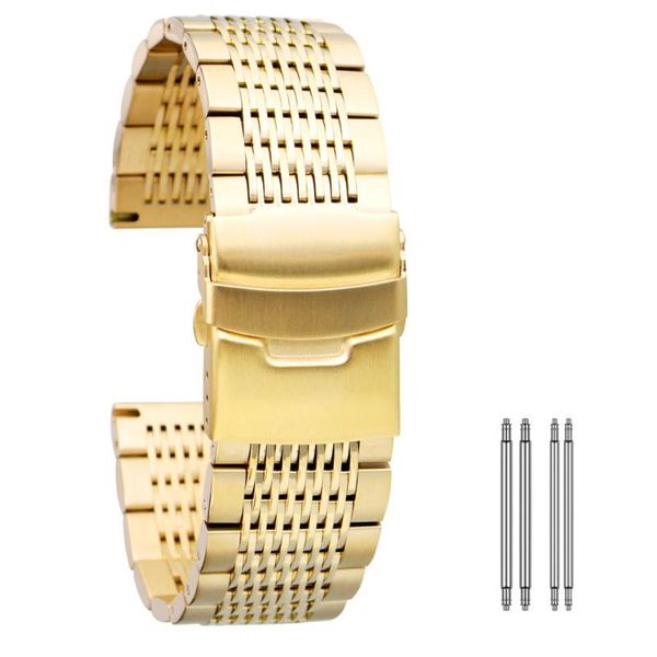 watch bands 18/20/22/24mm width stainless steel watchband luxury gold/rose gold/blue metal straps replacement folding clasp, Black;brown
watch bands 18/20/22/24mm width stainless steel watchband luxury gold/rose gold/blue metal straps replacement folding clasp, Black;brown