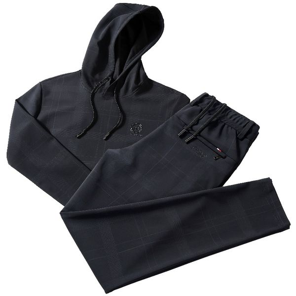texture dark leisure sports loose hooded sweater large size pants men's two piece suit 330, Black
texture dark leisure sports loose hooded sweater large size pants men's two piece suit 330, Black