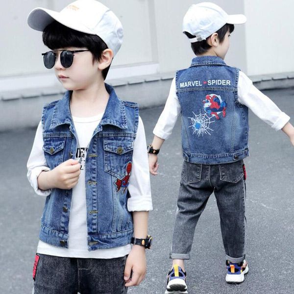 spring autumn boy denim vests jeans boys vest kids cartoon waistcoats outerwear children's clothing 2-13 years waistcoat, Camo
spring autumn boy denim vests jeans boys vest kids cartoon waistcoats outerwear children's clothing 2-13 years waistcoat, Camo