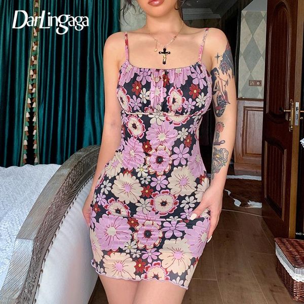 casual dresses darlingaga fashion vintage floral print mesh dress mini ruched patchwork summer female double layer strap, Black;gray
casual dresses darlingaga fashion vintage floral print mesh dress mini ruched patchwork summer female double layer strap, Black;gray