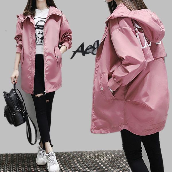 cloak and cloak korea casual trench coat new fashion women sleeved hooded letter printed medium long loose windbreaker autumn, Black
cloak and cloak korea casual trench coat new fashion women sleeved hooded letter printed medium long loose windbreaker autumn, Black