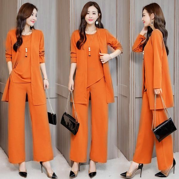 women's autumn and winter fashion suit western style slimming coat + tshirt pants three piece sets two, White
women's autumn and winter fashion suit western style slimming coat + tshirt pants three piece sets two, White
