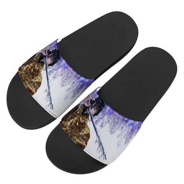 slippers women custom pattern anime print summer fashion slide sandals outdoor non-slip beach shoes platform flip flops, Black
slippers women custom pattern anime print summer fashion slide sandals outdoor non-slip beach shoes platform flip flops, Black