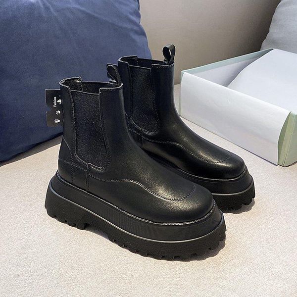 boots 2021 women's pu leather short spring fashion retro casual thick-soled increased, Black
boots 2021 women's pu leather short spring fashion retro casual thick-soled increased, Black