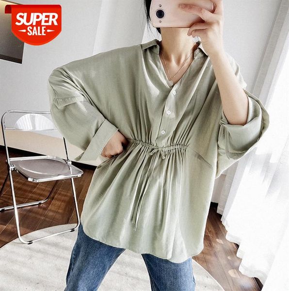 910257 bat sleeve tie shirt women korean style solid color long-sleeved design #4g8i, Black;gray
910257 bat sleeve tie shirt women korean style solid color long-sleeved design #4g8i, Black;gray