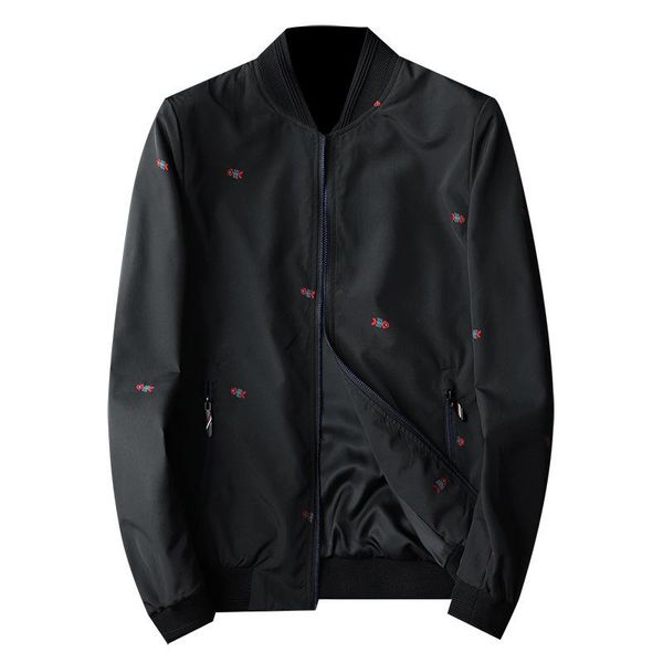 men luxury rib sleeve embroidered fish bone striped couple baseball coats & jackets abstract digital coat motor #n98 men's, Black;brown
men luxury rib sleeve embroidered fish bone striped couple baseball coats & jackets abstract digital coat motor #n98 men's, Black;brown
