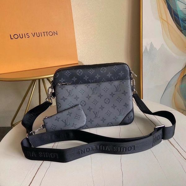 fashion messenger bag for men 3 piece set satchel shoulder bags handbag for men cross body bag presbyopic mini shoulder bags man wholesale