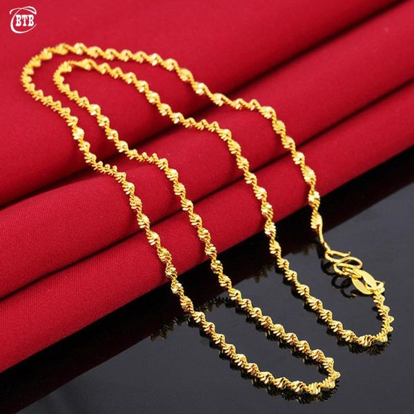 chains exquisite and elegant jewelry water ripple gold necklace w-shaped buckle fashion temperament accessories neckalce for woman, Silver
chains exquisite and elegant jewelry water ripple gold necklace w-shaped buckle fashion temperament accessories neckalce for woman, Silver