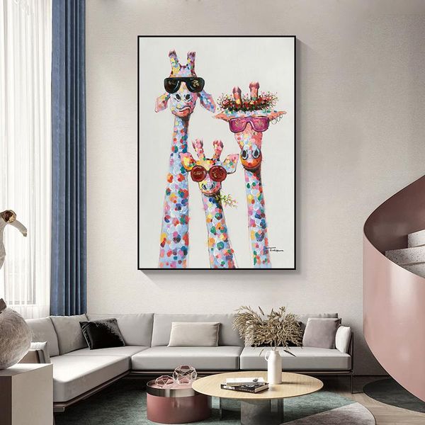 paintings cool giraffe family canvas painting wall art prints poster animal colorful modern picture decoration for home bedroom
paintings cool giraffe family canvas painting wall art prints poster animal colorful modern picture decoration for home bedroom