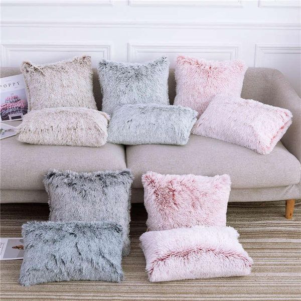 cushion/decorative pillow soft comfortable fluffy solid plush square winter cushion cover modern throw case car sofa decor supplies 45*45cm
cushion/decorative pillow soft comfortable fluffy solid plush square winter cushion cover modern throw case car sofa decor supplies 45*45cm