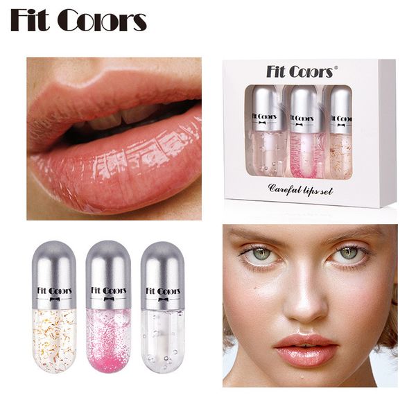 fit colors lip gloss care three steps transparent moisturizing scrub to remove dead skin maintenance lip oil honey set box
fit colors lip gloss care three steps transparent moisturizing scrub to remove dead skin maintenance lip oil honey set box