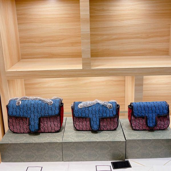 designer luxury bag chain package shopping bag messenger purse fashion denim canvas patchwork color hardware letters hasp interior zipper hi
designer luxury bag chain package shopping bag messenger purse fashion denim canvas patchwork color hardware letters hasp interior zipper hi